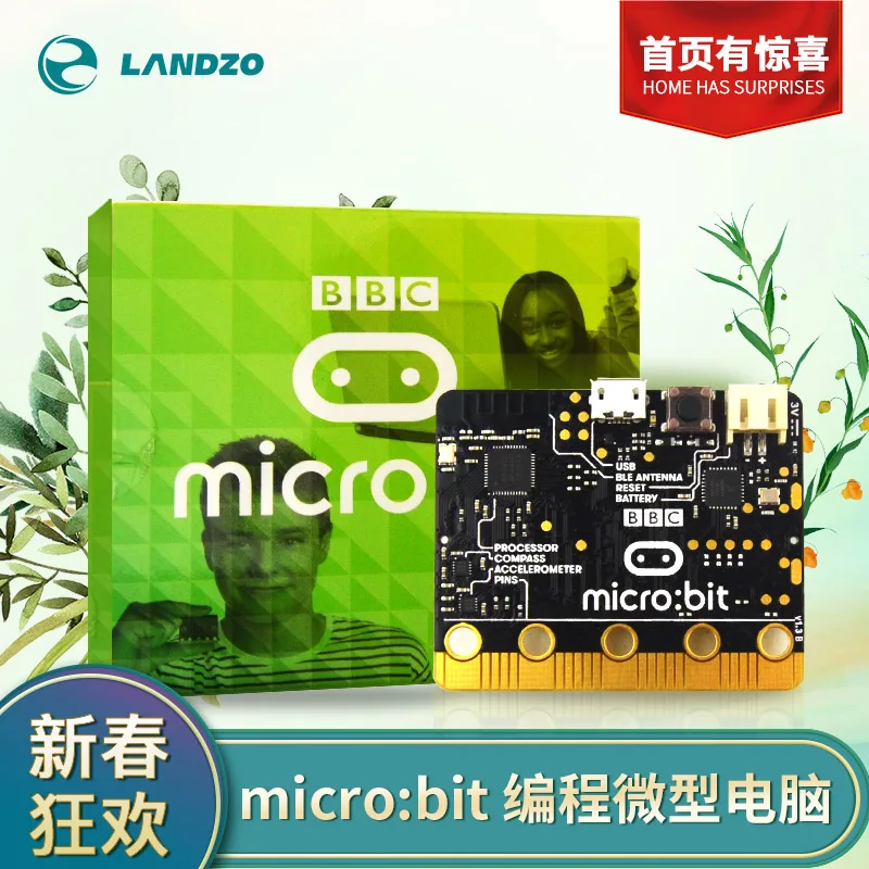 

Британский BBC micro:bit go /nRF51822 development board /Python вход для начинающих графическое Программирование