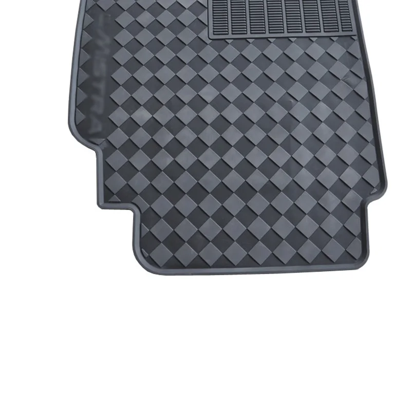 Высококачественные полноразмерные черные резиновые коврики для любых погодных