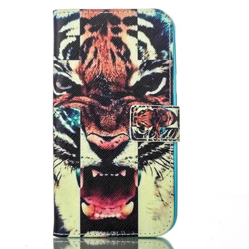 Tigers Чехол-книжка с изображением слона подставка чехол для Nokia 1 2,1 3,1 5,1 6,1 7,1X5 задняя крышка для Nokia 7 Plus 8 Sirocco 3310 N105 N130 Капа - Цвет: Tigers