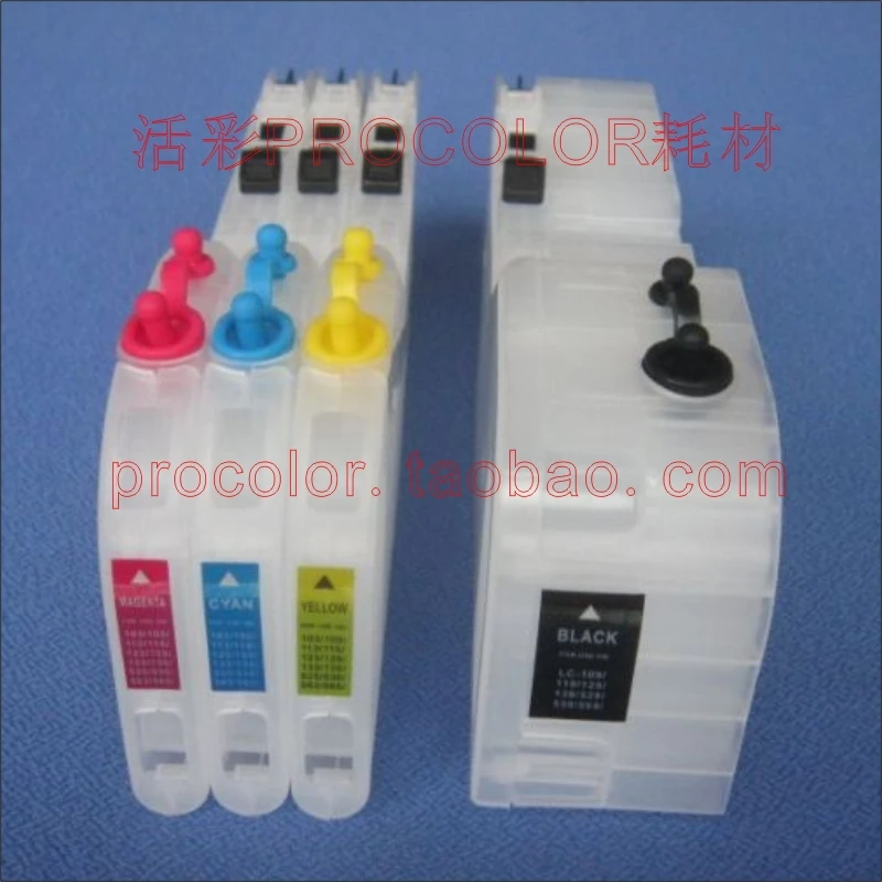 

PROCOLOR New long Big volume 270ml refill inkjet cartridge LC-549XL BK/LC-545XL C/M/Y for BROTHER DCP-J100/DCP-J105/MFC-J200...