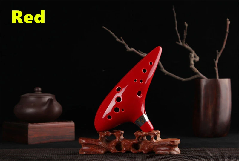 Ocarina Alto C key флейта ручной работы музыкальный инструмент 12 Керамическая Флейта|legend