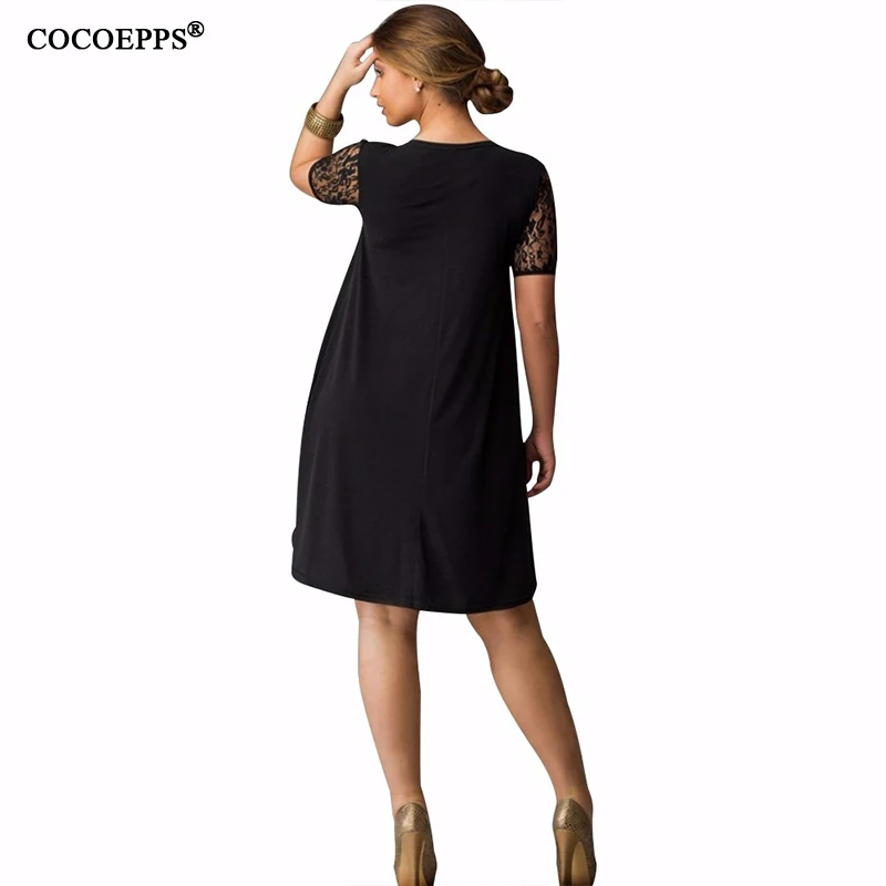 Модные повседневные женские платья больших размеров 6XL элегантное женское