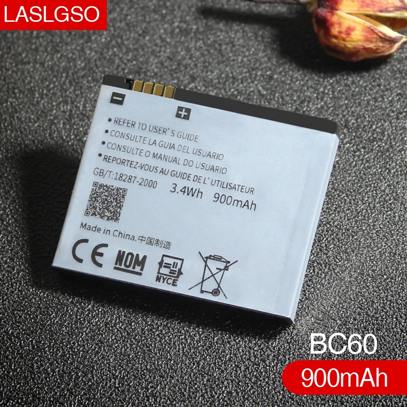 Аккумулятор BC60 для Motorola bc60 A1600/EM30/ EN200/ V325/ C257/ C261/ EM35/ L7/ L7C/ L7E/MS900/ U6C/ V3X 2 шт./1 партия