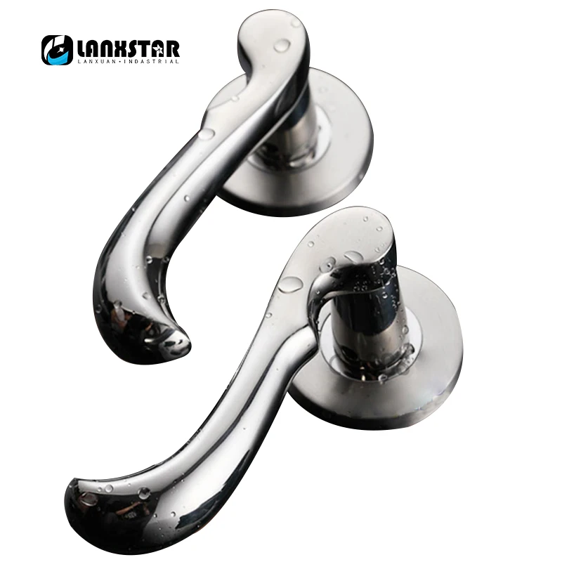 LANXSTAR модный дизайн Раздельный стиль инженерная Бесшумная ручка из нержавеющей