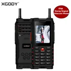 Мобильный телефон XGODY ioutdoor T2, IP68, 2,4 дюйма, прочные телефоны с 2G, рация, переговорное устройство, 4500 мАч, клавиатура на русском языке