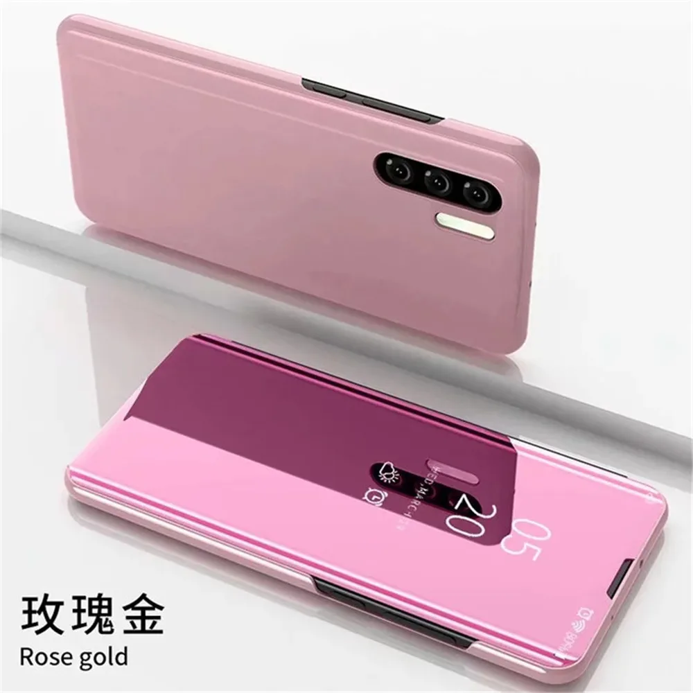 Модный умный откидной зеркальный чехол для телефона для iPhone 11 Pro MAX 7 8 6 6s Plus XS MAX XR X для samsung S8 S9 S10e Plus Note 8 9 10 Pro