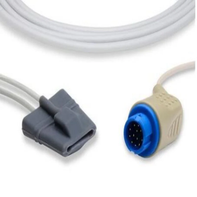 Совместим с HP/Philips M1190A/78352A Круглый 12 контактный педиатрический силиконовый