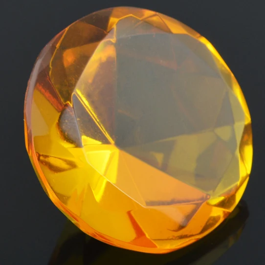 Фэн-шуй маленький хрустальный в форме бриллианта 5 цветов | Дом и сад