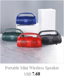 Bluetooth динамик s Led Портативный беспроводной мини динамик Mp3 музыка звук Colum душ для детей 9 часов воспроизведения