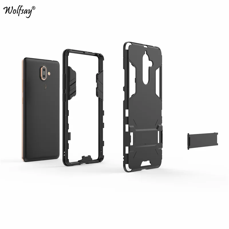 sFor Cover Nokia 7 Plus Case Slim Robot Armor Rubber Phone TA-1046 Cases for Nokia7 + Fundas |