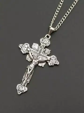 Новые Модные Винтажные Подвески с крестом на Анкх 12 разных размеров, ожерелье с религиозной защитой для женщин и мужчин, ювелирные изделия, быстрая доставка