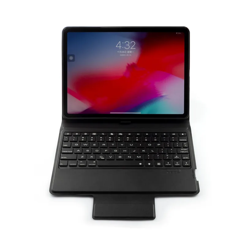 Чехол с клавиатурой для iPad Pro 10 5 2019 тонкий умный чехол 7-цветной подсветкой и