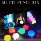 16 цветов смена с дистанционным управлением светящийся Водонепроницаемый светодиодный Сферический шар светильник USB перезаряжаемая настольная лампа