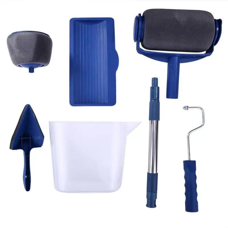 3/5/6/7/8 PCS Paint Roller Multifunctional Household Use Wall Decorative Brush Tool Painting Brushes Set | Обустройство дома