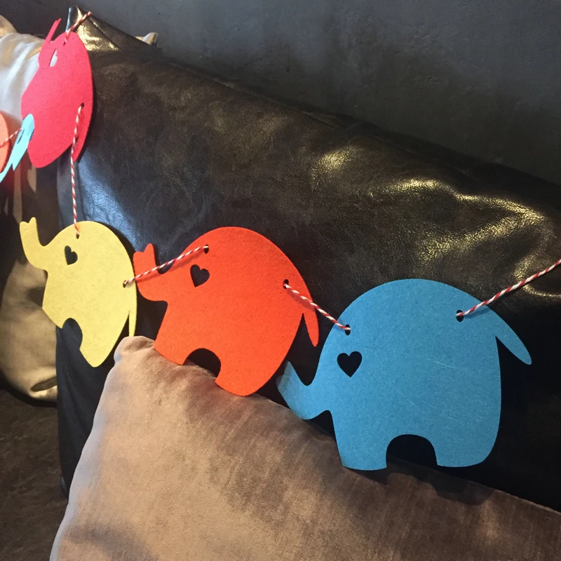 Вечерние wakaka фетр флага Happy Семья Baby Shower чехол с откидной крышкой изображением