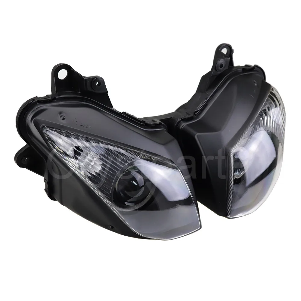 Передняя фара мотоцикла головного света лампа в сборе для Kawasaki Ninja ZX6R ZX 6R 2009 2010 2011