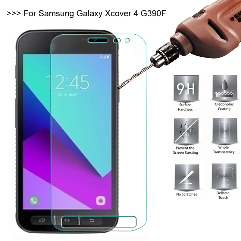 Для Samsung Galaxy Xcover 4 G390F закаленное стекло 9H Высококачественная защитная пленка