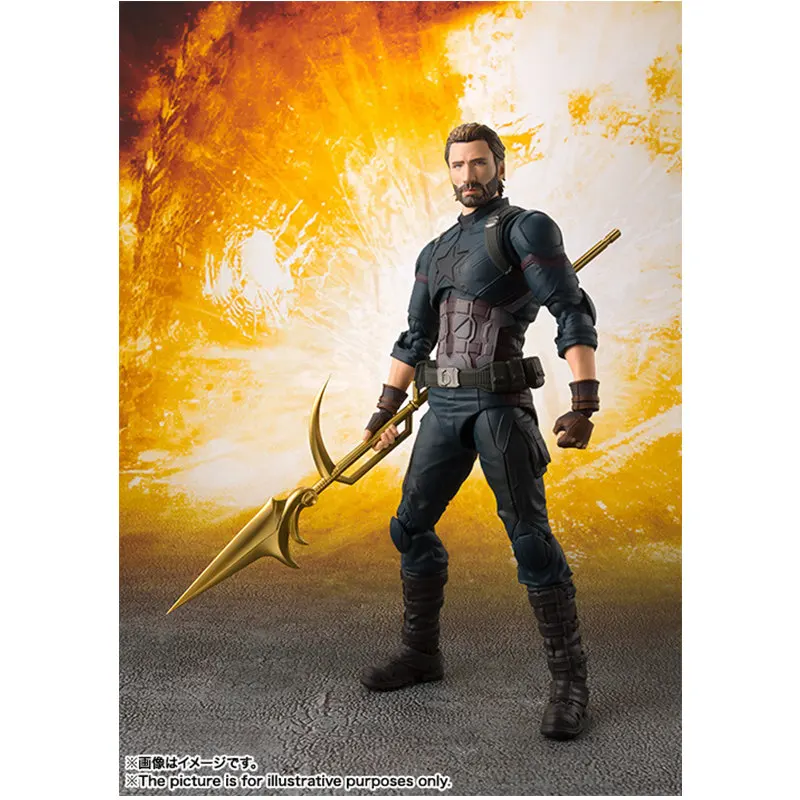 Горячие фильмы Мстители Бесконечность войны SHFiguarts Черная Вдова Капитан Америка