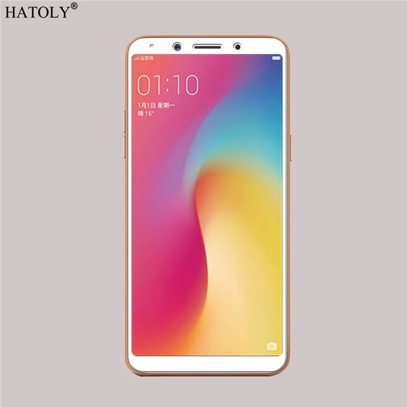 2 шт закаленное стекло для OPPO F5 Защита экрана для OPPO A73 полное покрытие для OPPO F5 Youth CPH1725 3D пленка с закругленными краями HATOLY