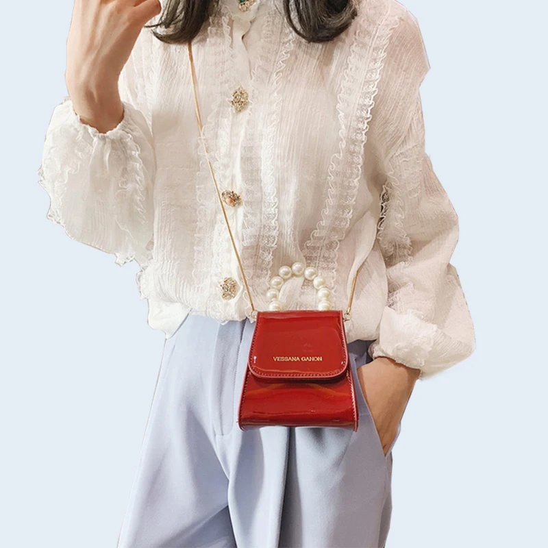 Сумки Mododiino из искусственной кожи для женщин маленькие дамские сумочки на плечо с