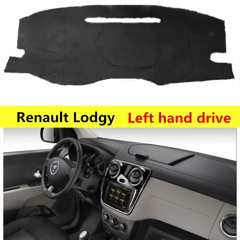 TAIJS крышка приборной панели автомобиля для Renault Lodgy полиэфирное волокно Авто