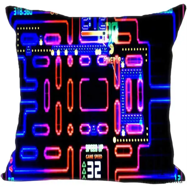 Square Pillowcases Заказная декоративная наволочка Pacman Чемпионат квадратная Наволочка на молнии лучший подарок 35X35,40x40,45x45 см(одна сторона) 180516-04 - Цвет: Square Pillowcases