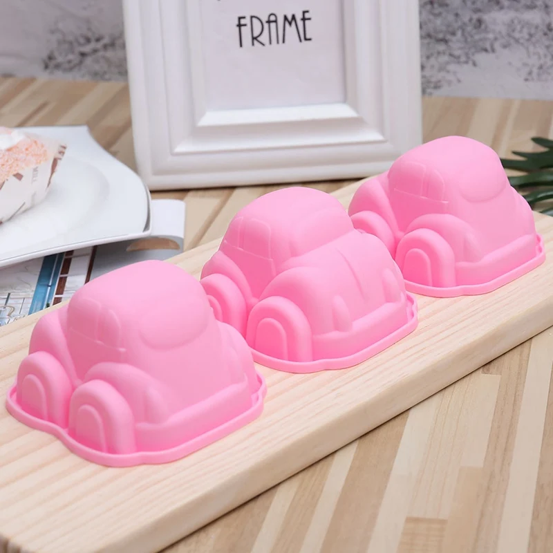 Car Silicone Molds Fondant Chocolate Cake Baking Kitchen Decoration Food Styling Accessories Handmade Soap Making | Дом и сад