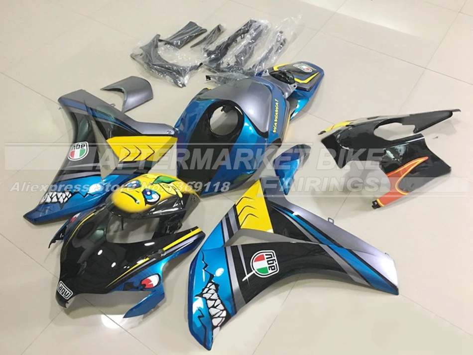 Для Honda индивидуальный дизайн CBR1000RR CBR 1000RR 2008 2011 полный комплект обтекателей для