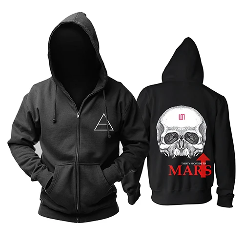 Cardhoof 30 Seconds To Mars alternal rock metal Hurricane 2,0/AOL Sessions под крышкой альбом Модный Топ Толстовка Азиатский размер - Цвет: 2