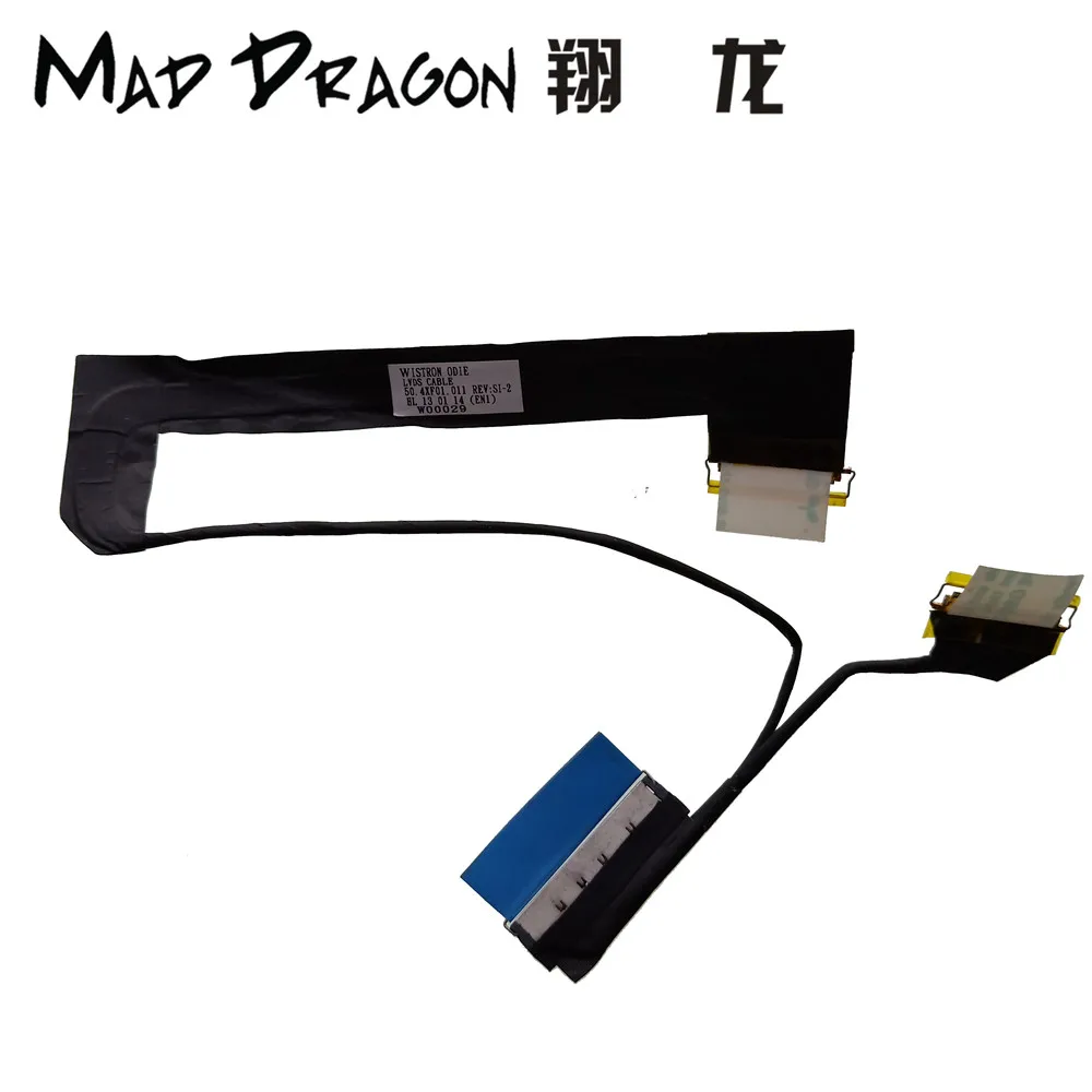 

MAD DRAGON Brand Laptop New Original LCD LVDS cable For HP Elitebook Revolve 810 G1 LCD cable 50.4XF01.001 50.4XF01.011