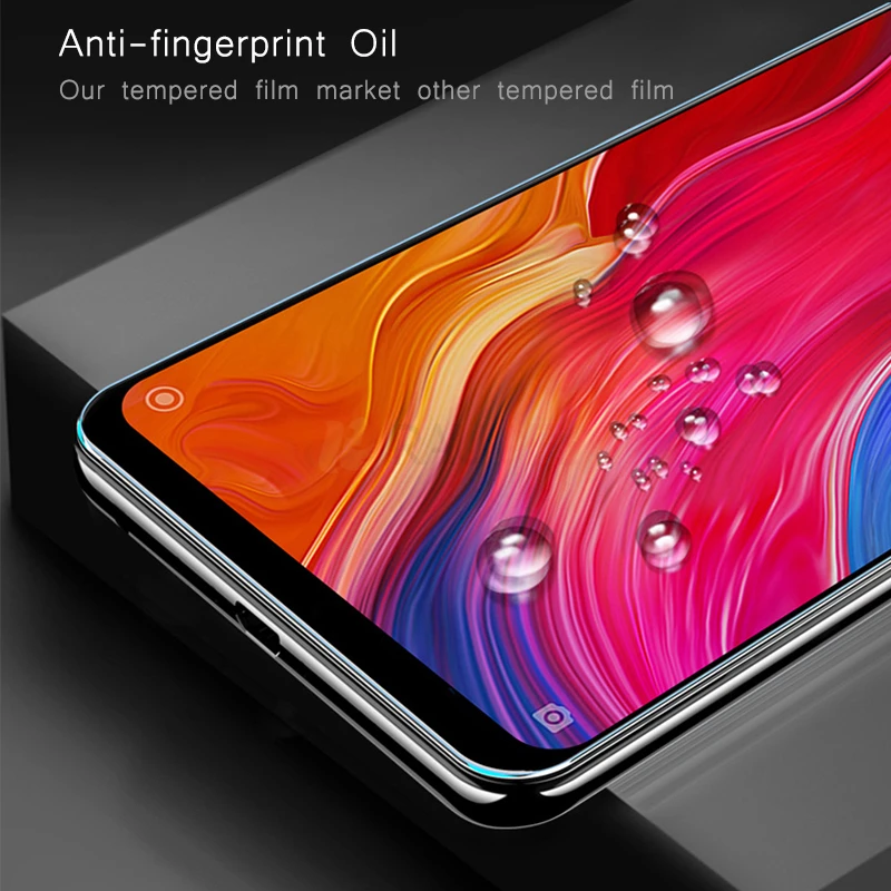 Закаленное стекло для Oneplus 6 закаленное полное покрытие чехол с защитной пленкой