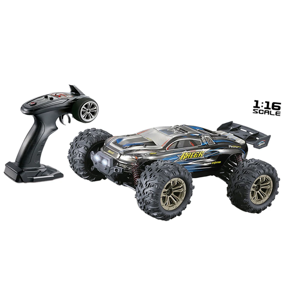 RC Cars 4WD 36KM/H High Speed Racing Car 1/16 Scale Remote Control Monster Truck Off-Road Big Foot Electric Power Buggy Toy | Игрушки и