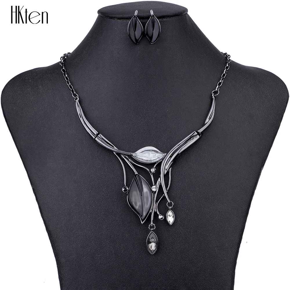 MS1504599 Модные Ювелирные наборы высокого качества 4 цвета ожерелье серьги для