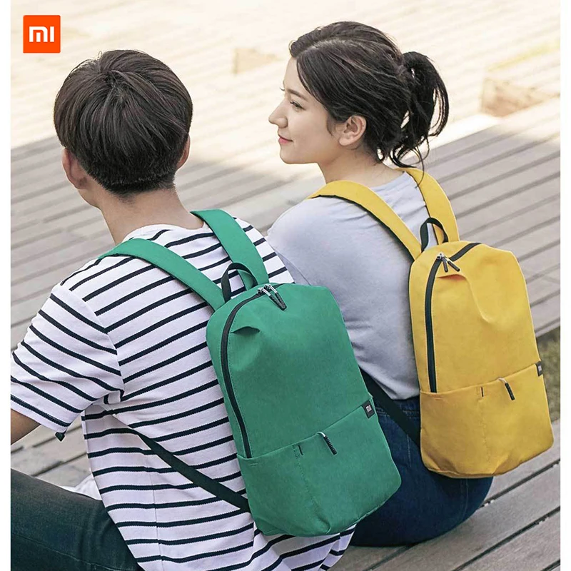 Оригинальная маленькая цветная сумка Xiaomi Mi вместительная с защитой от воды много
