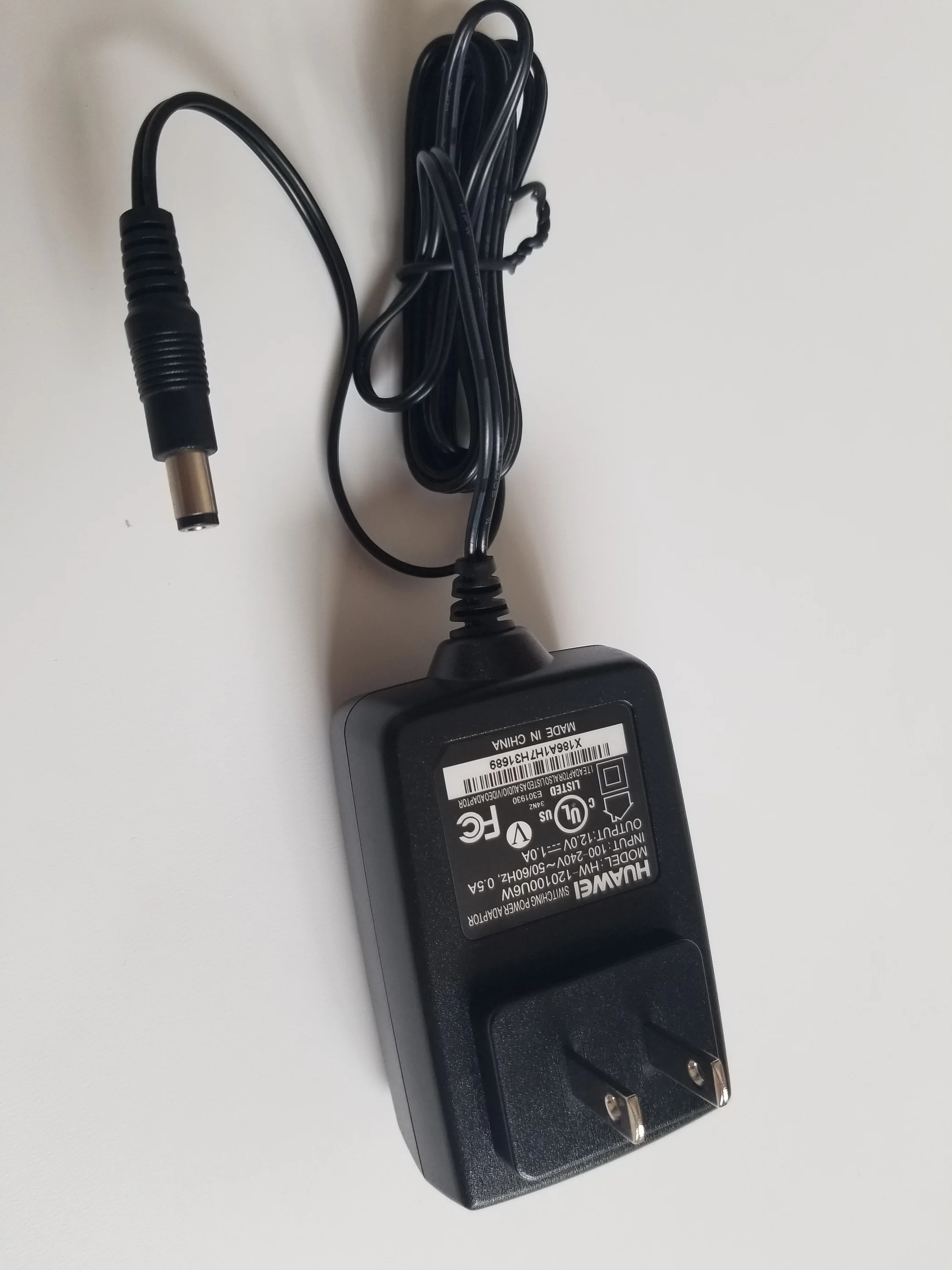 

HUAWEI ADAPTER USPlug Power Adapter OUTPUT 12V--1A