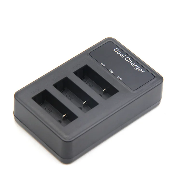 LCD 3 Port USB Charger for SJCAM SJ4000 Battery and SJ5000 SJ6000 SJ7000 SJ8000 SJ9000 SJ M10 Action Cameras | Электроника