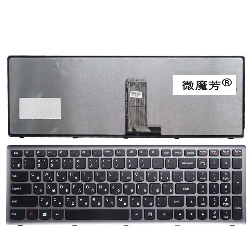 Новая русская клавиатура для ноутбука Lenovo U510 IFI Z710 NSK BF1SU 0KN0 B62RU13 9Z.N8RSU.10R V 136520MS1|ru