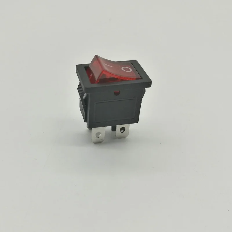 Клавишный Выключатель Φ 4 Pin 6A 250V 10A125VRed с включением светильник|switch interlock|button