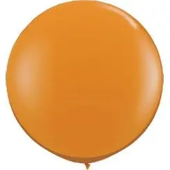 36in orange RND 1 шт. 36 дюймов черный/белый латексный шар+ 1 шт. золото/серебро шторы проволока гелий Глобус mariage День Рождения Вечеринка украшения Сан Валентин - Цвет: 36in orange RND