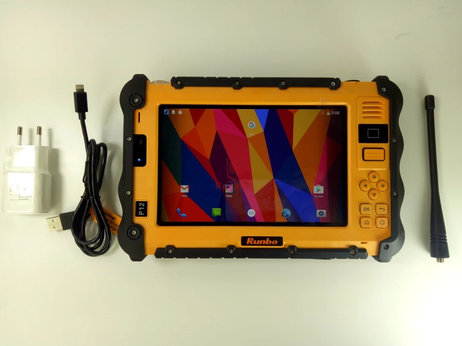 Китайский Прочный промышленный водонепроницаемый планшетный телефон PC UHF VHF PTT радио " 1920x1200 Dual Sim Android 5,1 пылезащитный GNSS gps грузовики