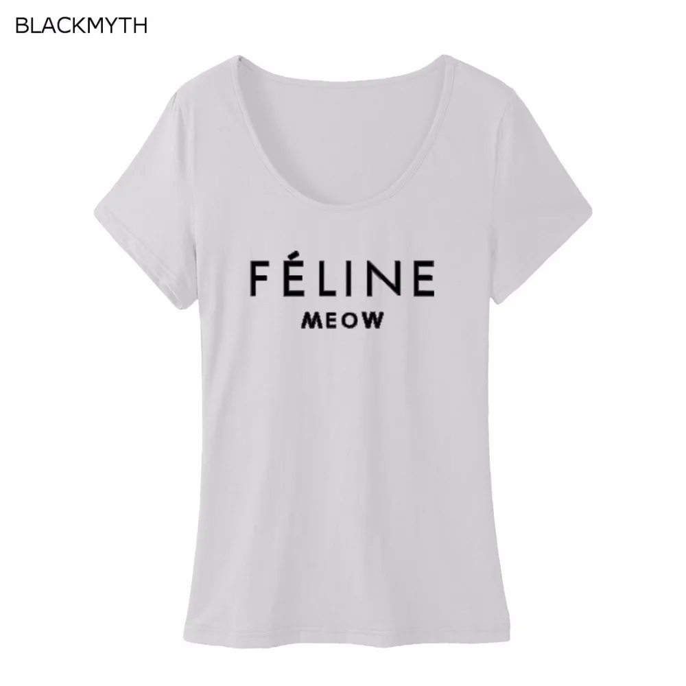 BLACKMYTH/топы пуловер рубашка с короткими рукавами Хлопковая женская футболка