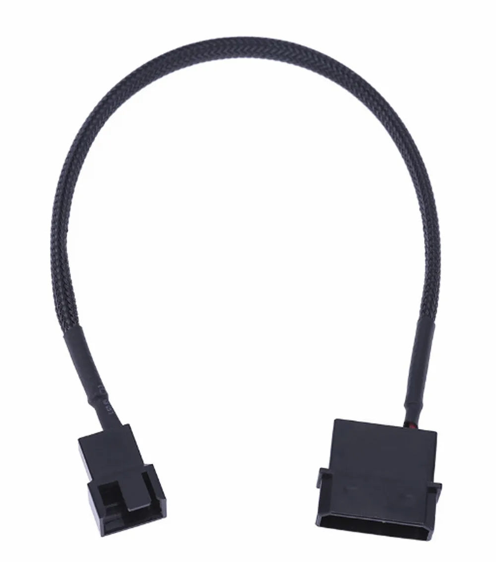 Высококачественный Новый Кабель адаптер Molex 4 Pin To 4x3/4 pin 5v12v Usb с рукавами двойной
