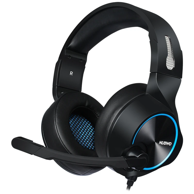 N11 PC Gamer игровая гарнитура проводные USB наушники с микрофонами светодиодная