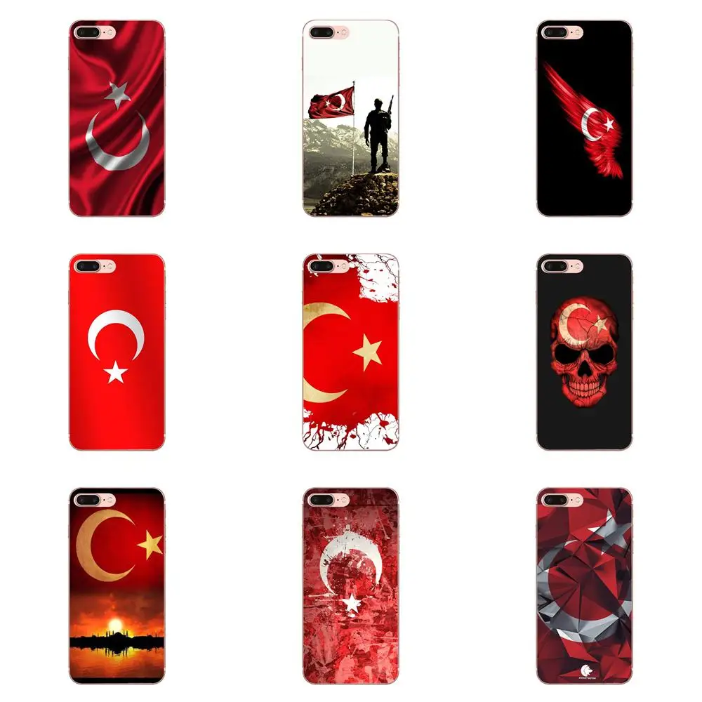 Чехол для Huawei P7 Honor 4C 5A 5C 5X 6 6C 6A 6X 7 7X 8 9 V8 V10 Y3II Y5II Y6II G8 Play Lite Turkei atataturk флаг Турции