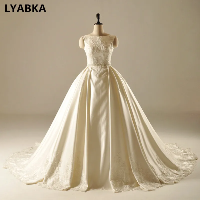 Vestido De Noiva Элегантное свадебное платье с глубоким вырезом Свадебные платья Robe Mariage