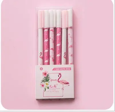 6pcs 3 шт./кор. каваи мультфильм гелевая ручка для письма ручка для школы офиса студентов Канцтовары Детский подарок на день рождения - Цвет: 6pcs
