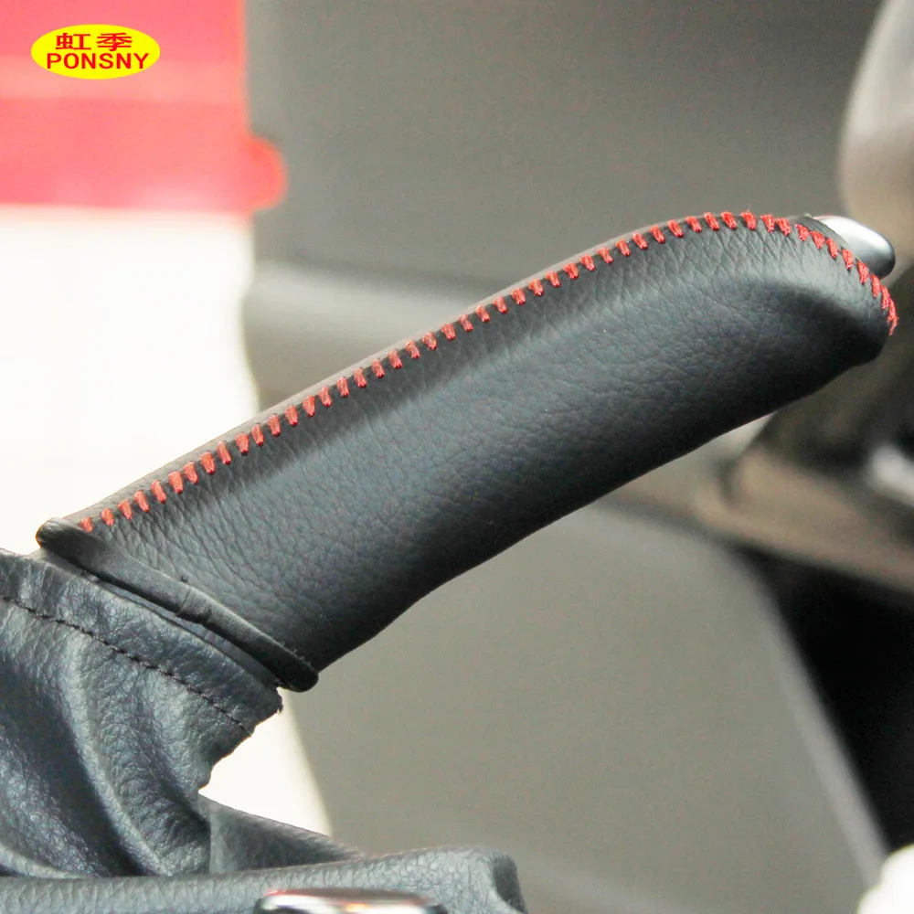 Ручной тормозной рычаг для Peugeot 508 из натуральной кожи|car handbrake covers|car handbrakehandbrake cover