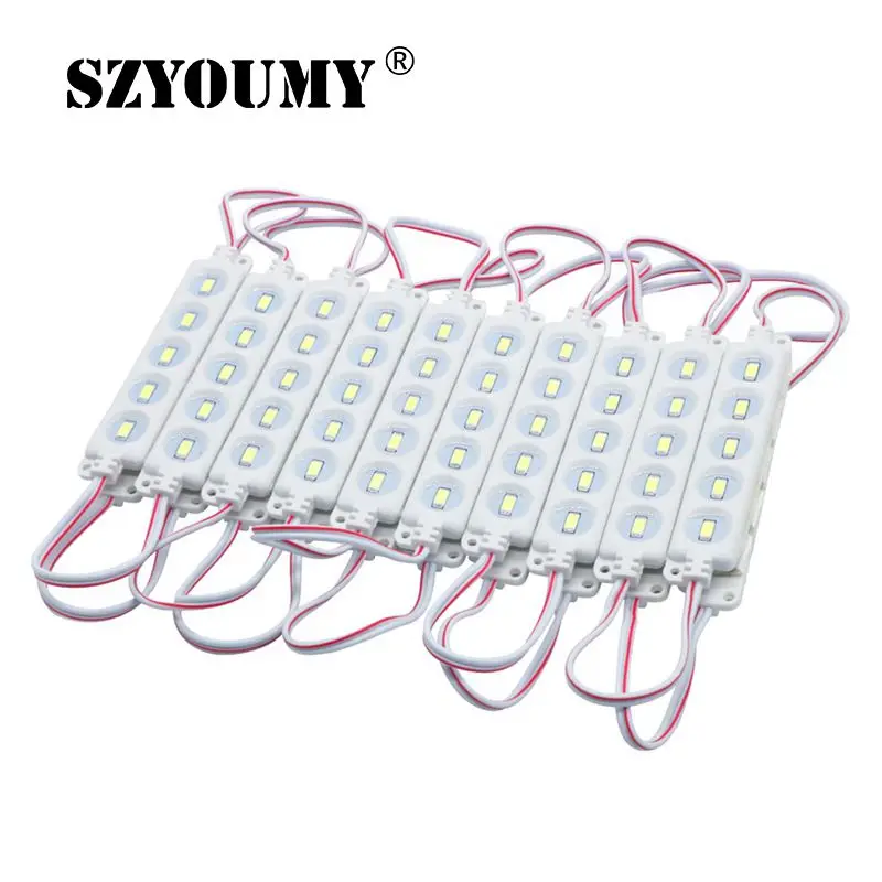 SZYOUMY светодиодный модуль 5730 SMD аемая светодиодная подсветка IP65 12 В впрыскиваемые
