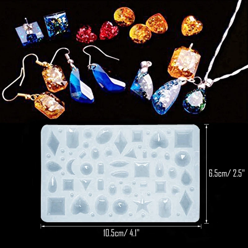 Наборы силиконовой смолы Ассорти Стиль 25 шт ювелирные изделия литье формы