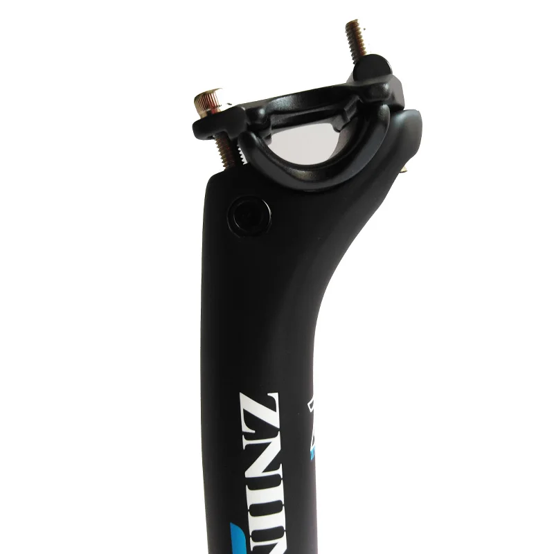 2020 New ZNIINO 20mm Carbon offset Seatpost 27.2/30.8/31.6*400mm black Bike Cycling Parts MTB/Road seat post 6colors | Спорт и